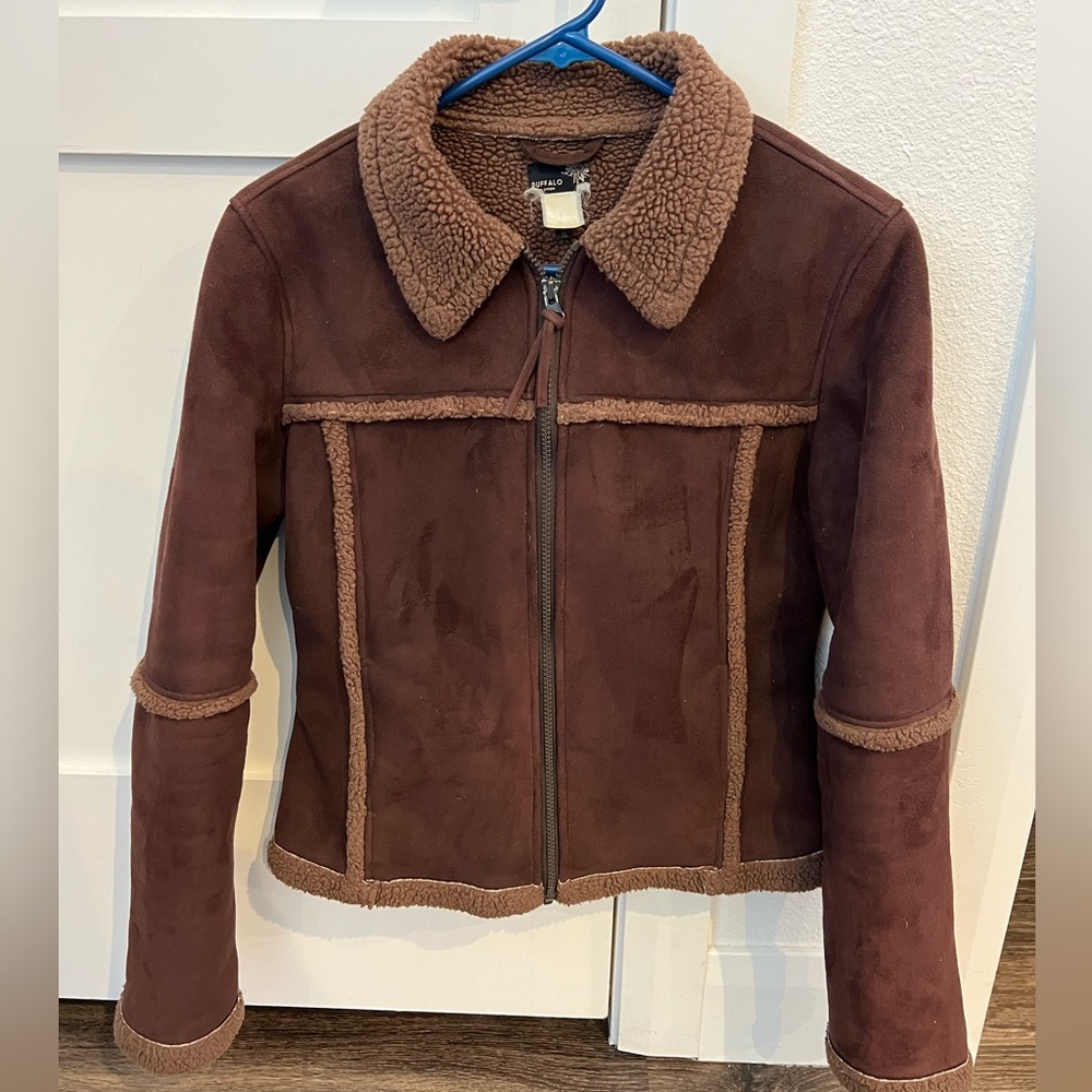 Women’s suede jacket by Buffalo